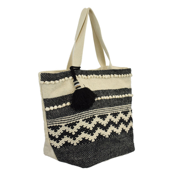 Bryson Mixed Motif Tote Bag