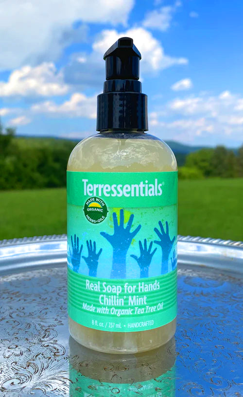 Real Soap Chillin' Mint — Made with Certified Organic Oils & Herbals!