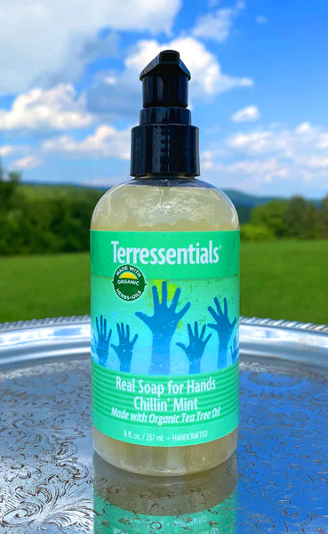 Real Soap Chillin' Mint — Made with Certified Organic Oils & Herbals!