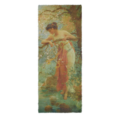 Spirit Folly Painterly Cotton Scarf