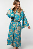 NEW! Long Cotton Robe - Seaside Sonata