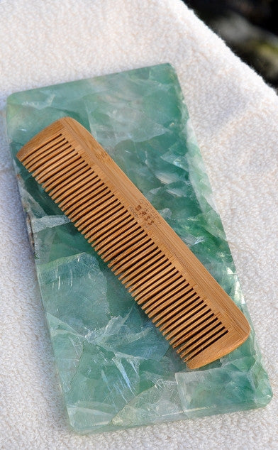 Bamboo Fine Tooth Pocket Comb