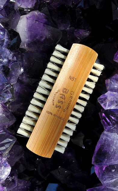 Bamboo Natural Bristle Nail Brush