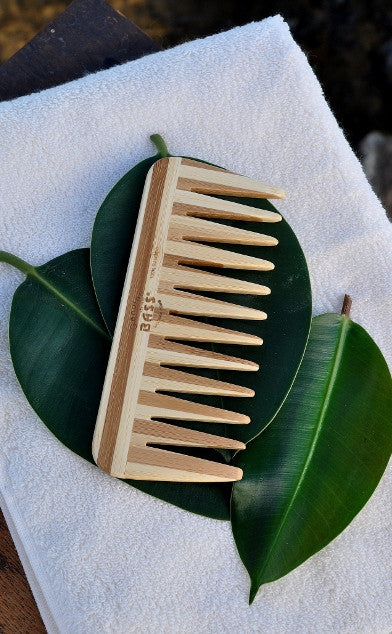 Bamboo Wide Tooth Comb