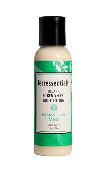 Organic Marvelous Mint Silken Velvet Body Lotion