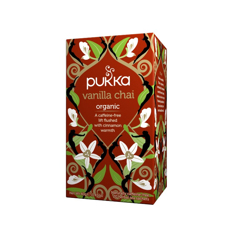 Fair Trade Organic Pukka Vanilla Chai Tea