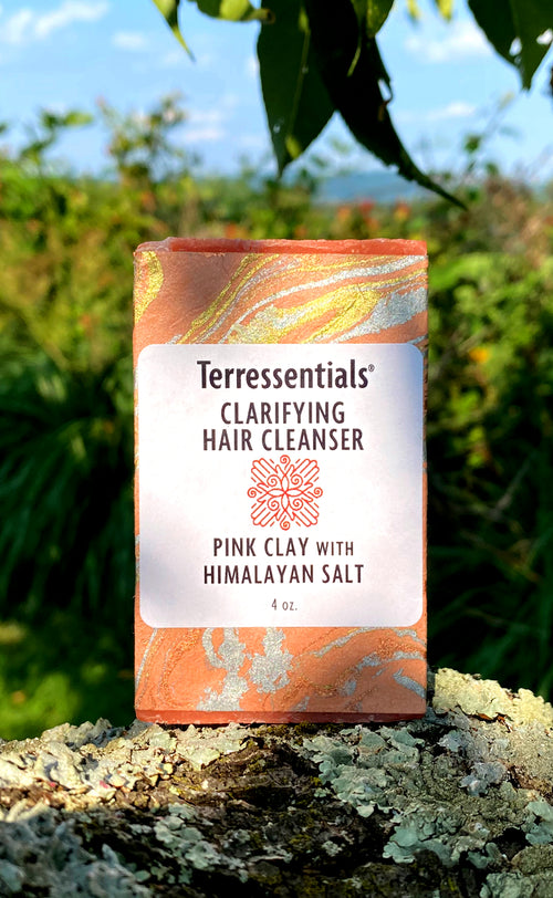 NEW! Pink Clay Clarifying Hair Cleanser Bar