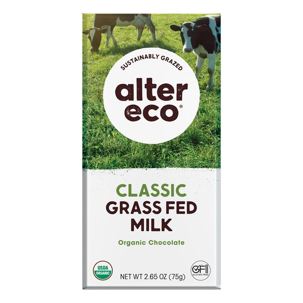 Alter Eco Organic Classic Grass Fed Milk Chocolate