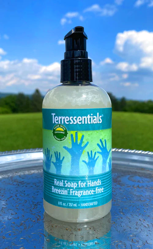 NEW! Real Soap Breezin' Fragrance-free — Made with Certified Organic Oil & Herbals!