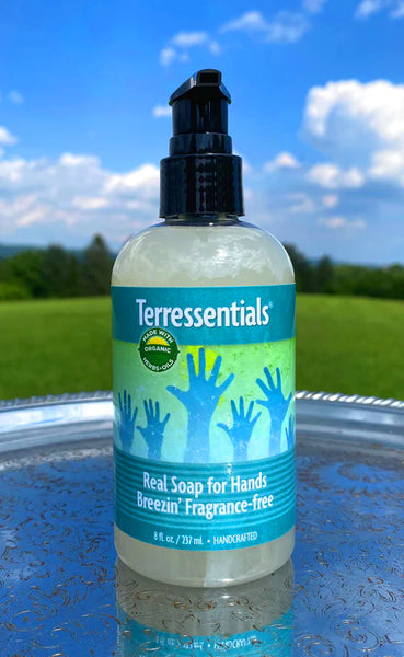 NEW! Real Soap Breezin' Fragrance-free — Made with Certified Organic Oil & Herbals!