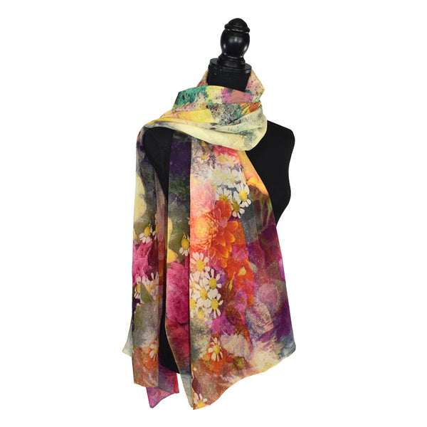 Sharpay Floral Cotton Scarf