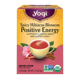 Organic Yogi Spicy Hibiscus Blossom Positive Energy Tea