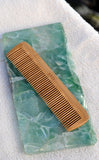 Bamboo Fine Tooth Pocket Comb