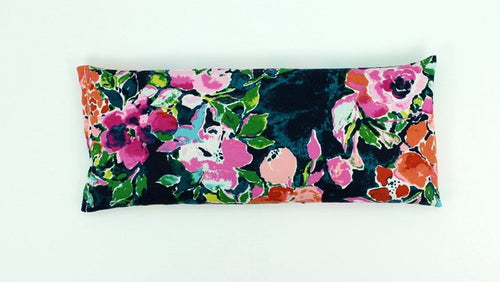Sweet Dreams Relaxation Eye Pillow - Navy Vintage Floral