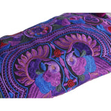 Embroidered Cinch-Top Shoulder Bag - Autumn