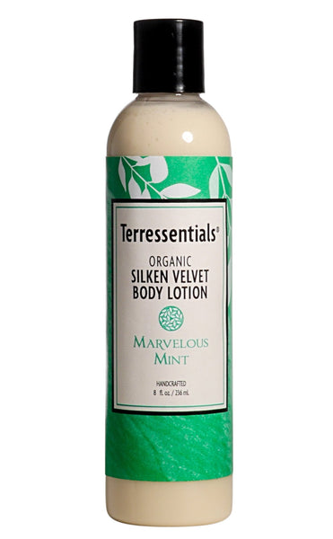Organic Marvelous Mint Silken Velvet Body Lotion