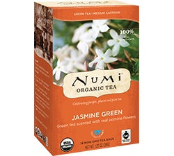 Fair Trade Organic Numi Jasmine Green Tea